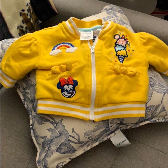 baby girl minnie mouse jacket